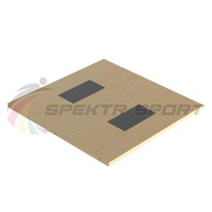 Купить Помост тяжелоатлетический 3х3х0,1м, рез. амортизаторы 1х0,5х0,04м в Киселёвске 