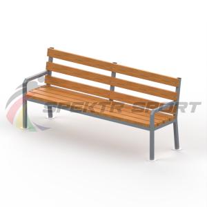 Купить Уличная скамейка со спинкой Дача в Киселёвске 