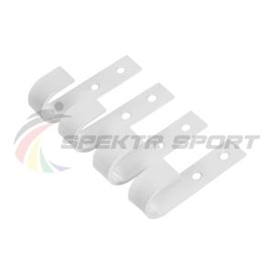 Купить Крюки подвесные (к-кт. 4 шт) для турника белые в Киселёвске 