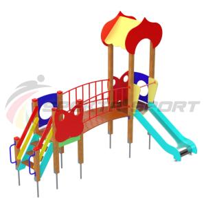 Купить Детский игровой комплекс Полянка ДИК 1603 в Киселёвске 